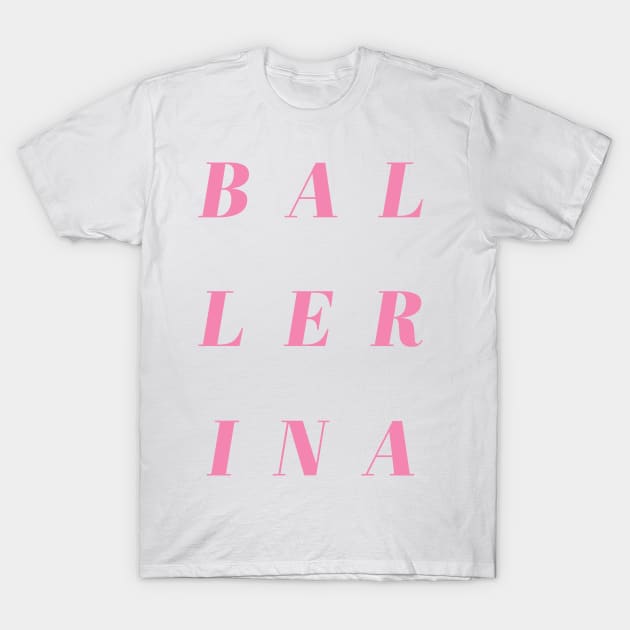 Ballerina T-Shirt by ApricotBirch